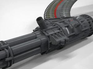 Vengador Gau-8 Modelo 3D