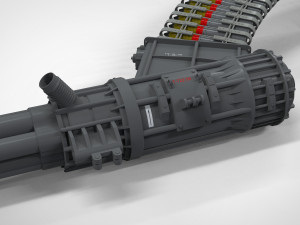 Gau-8 avenger 3D Model