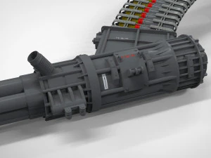 Vengador Gau-8 Modelo 3D