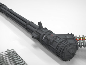 Gau-8 avenger 3D Model