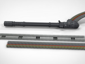 Gau-8 avenger 3D Model