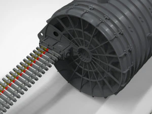 Vengador Gau-8 Modelo 3D