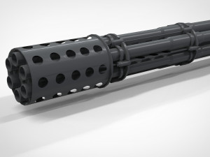 Gau-8 avenger 3D Model
