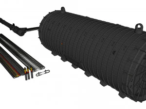 Vengador Gau-8 Modelo 3D