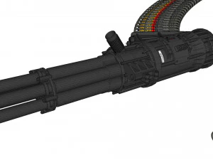 Vengador Gau-8 Modelo 3D