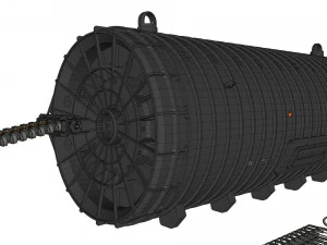 Vengador Gau-8 Modelo 3D