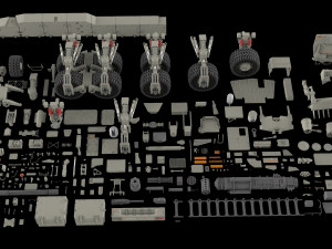 Mechanics collection 2 kitbash Modelo 3D