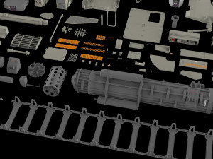 Mechanics collection 2 kitbash Modelo 3D