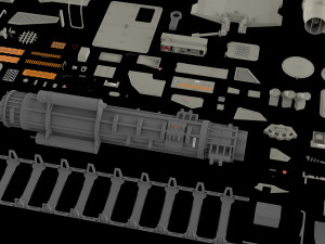 Mechanics collection 2 kitbash Modelo 3D
