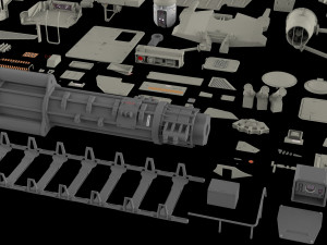Mechanics collection 2 kitbash Modelo 3D
