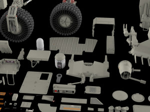 Mechanics collection 2 kitbash Modelo 3D