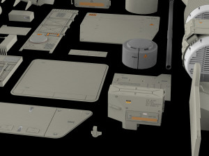 Mechanics collection 2 kitbash Modelo 3D