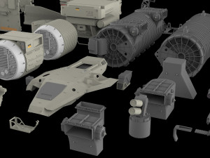 Mechanics collection 2 kitbash Modelo 3D