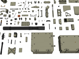 Mechanics collection 2 kitbash Modelo 3D