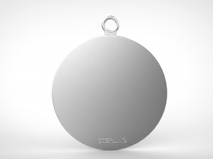 St catherine siena medal 3D Print Model