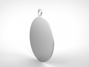St catherine siena medal 3D Print Model