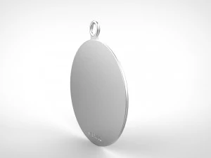 Medalha de Santa Catarina Siena Modelo de Impressão 3D