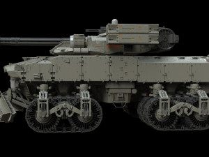 Sci fi Infantry fighting vehicle 3D Модель