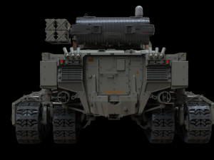 Sci fi Infantry fighting vehicle 3D Модель