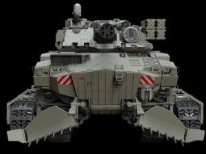 Sci fi Infantry fighting vehicle 3D Model
