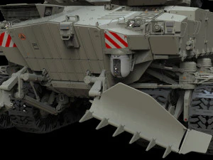 Sci fi Infantry fighting vehicle 3D Model