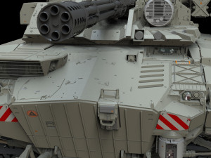 Sci fi Infantry fighting vehicle 3D Модель