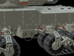 Sci fi Infantry fighting vehicle 3D Модель