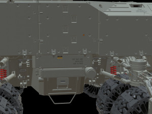 Sci fi Infantry fighting vehicle 3D Модель