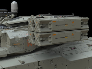 Sci fi Infantry fighting vehicle 3D Модель