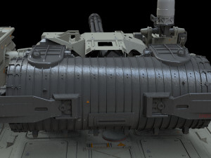 Sci fi Infantry fighting vehicle 3D Модель