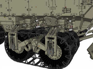Sci fi Infantry fighting vehicle 3D Модель