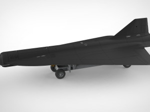 Lockheed d-21 Modello 3D