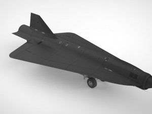 Lockheed d-21 Modello 3D