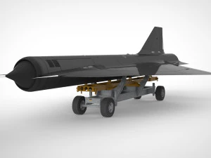 Lockheed d-21 3D Model