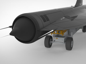 Lockheed d-21 Modello 3D