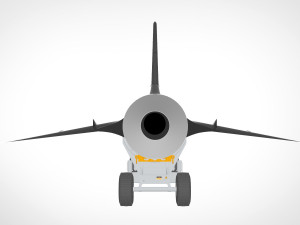 Lockheed d-21 Modello 3D