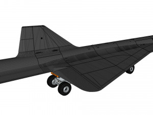 Lockheed d-21 Modello 3D