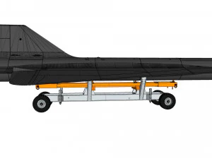 Lockheed d-21 3D Model