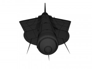 Lockheed d-21 Modello 3D