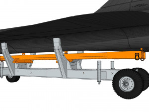Lockheed d-21 Modello 3D