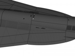 Lockheed d-21 Modello 3D
