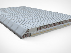Sci-fi architecture 7 Modello 3D