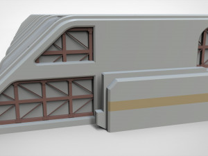 Sci-fi architecture 7 Modello 3D