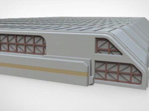 Sci-fi architecture 7 3D Model