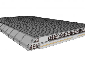 Sci-fi architecture 7 3D Model