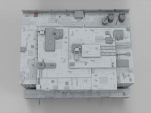 Sci-fi architecture elements collection 11 Modelo 3D
