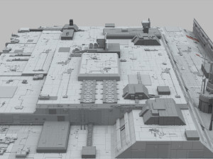 Sci-fi architecture elements collection 11 Modelo 3D