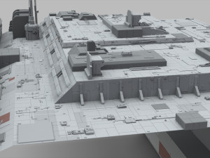 Sci-fi architecture elements collection 11 Modelo 3D