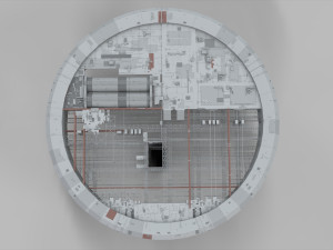 Sci-fi architecture elements collection 11 Modelo 3D