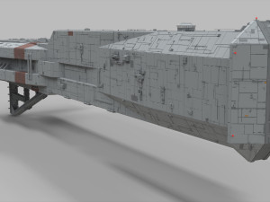Sci-fi architecture elements collection 11 Modelo 3D